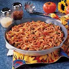 Spaghetti In a Skillet Recipe--You would Love This Simple Yet Tasty Preparation!