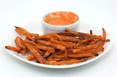 How to blanch sweet potatoes