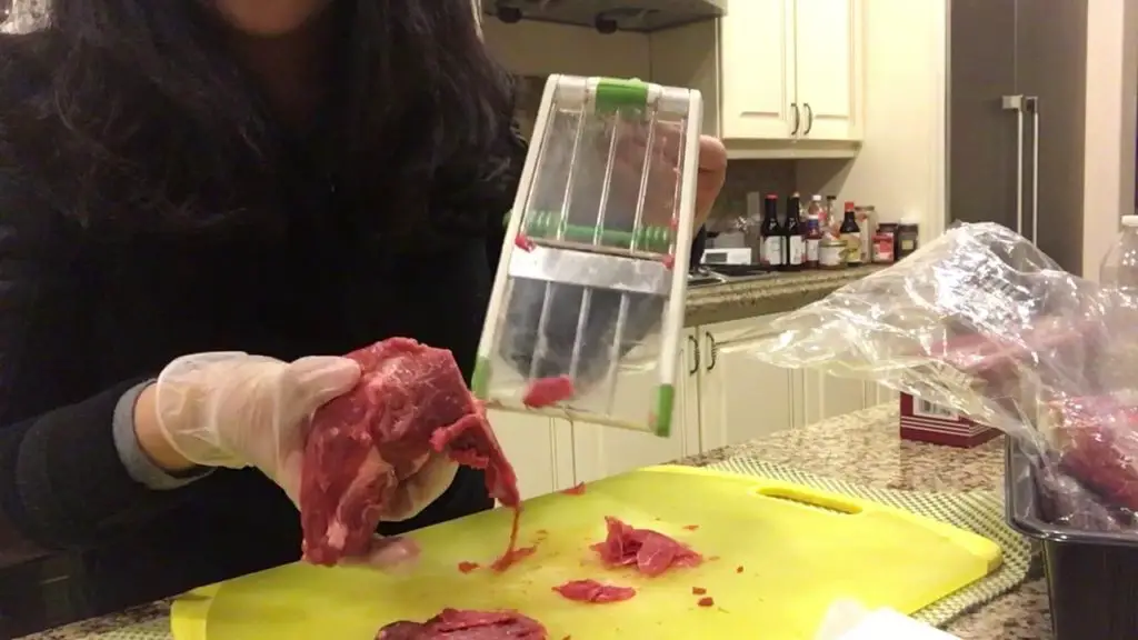 slicing Meat With a Mandoline