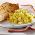 Sweetcorn and Scrambled Eggs: A Lip-Smacking Breakfast Combination!