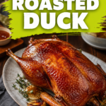 how to cook a roasted duck