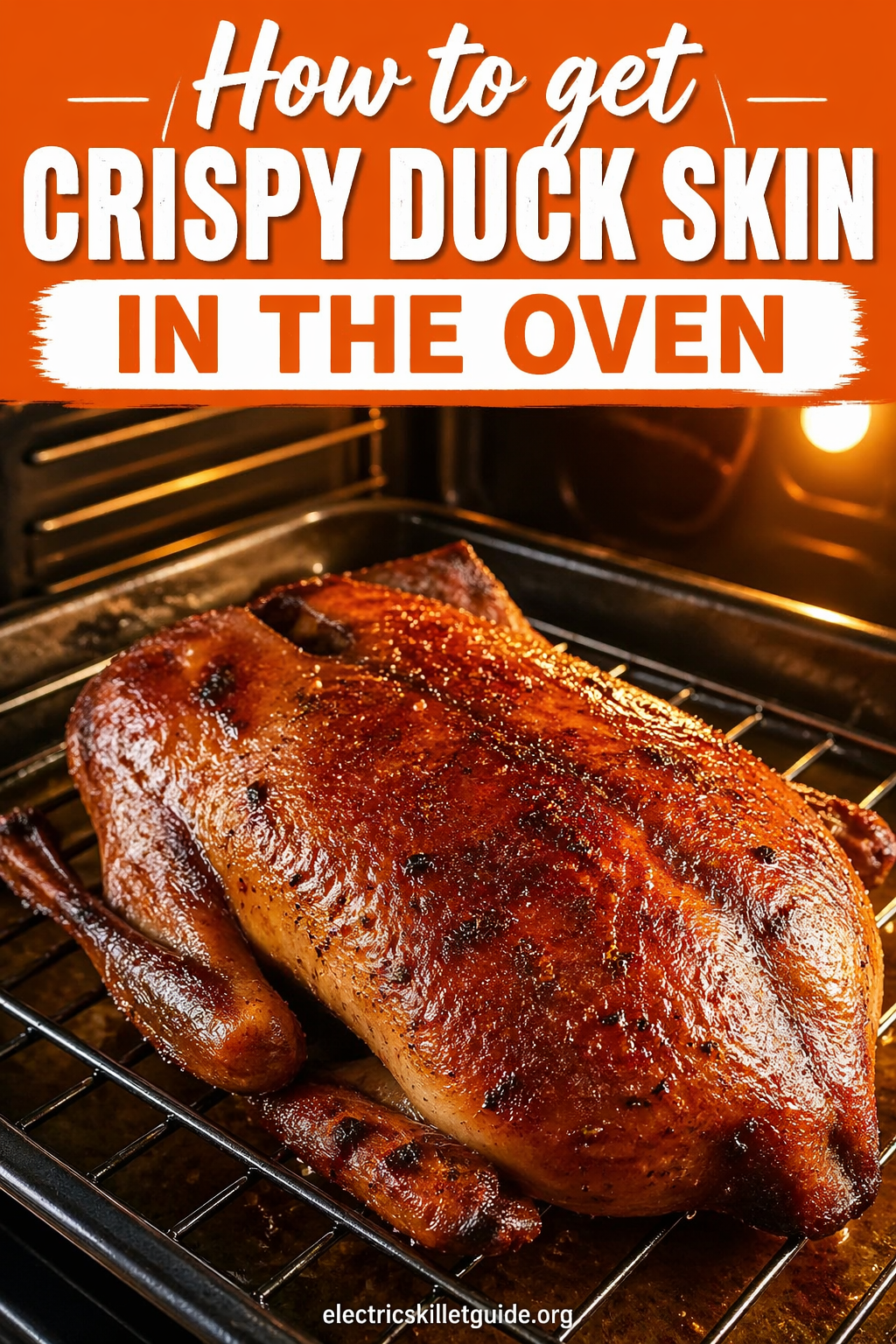 How to get crispy duck skin at home