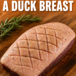 how to score duck breast