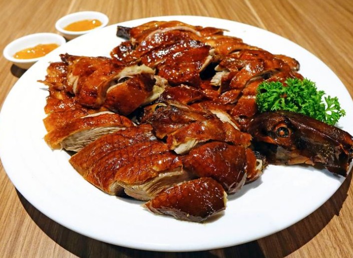 how to cook a roasted duck