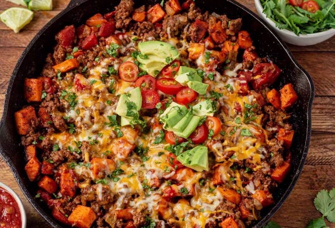 sweet potato skillet recipe
