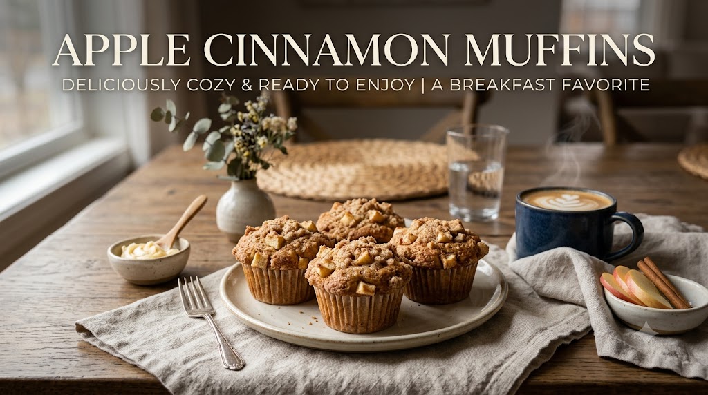apple cinnamon muffins