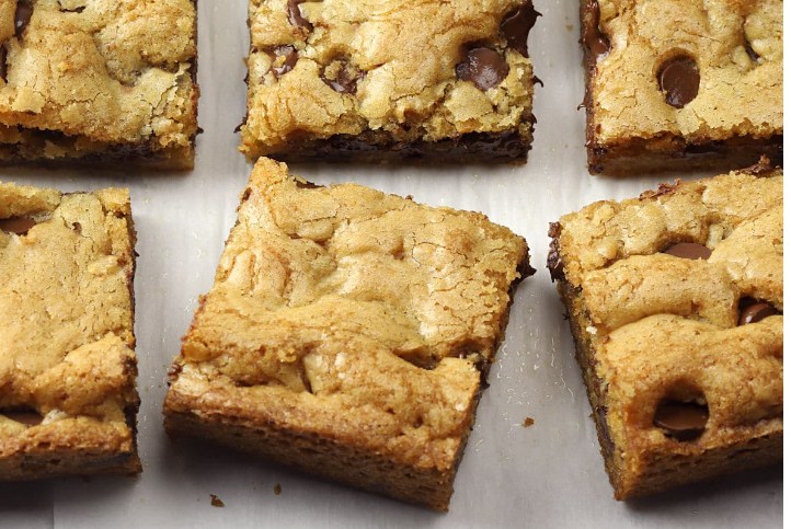 Easy Chocolate Chip Cookie Bars Recipe