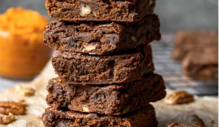 Easy Pumpkin Brownies