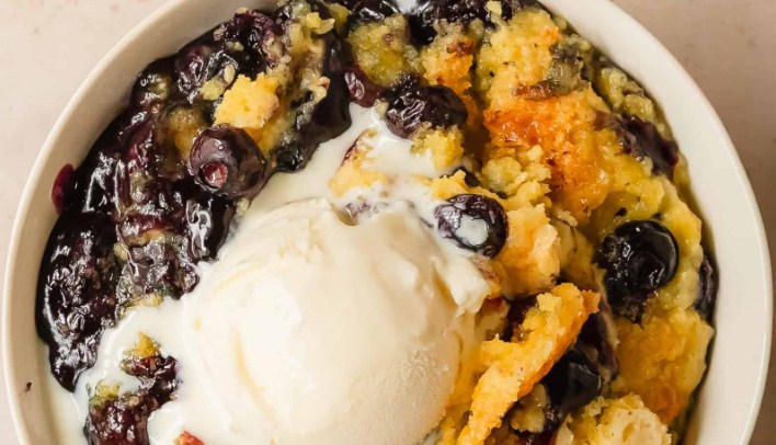 lemon blueberry dump cake recipe