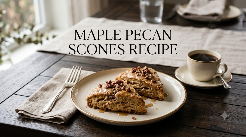 maple pecan scones recipe