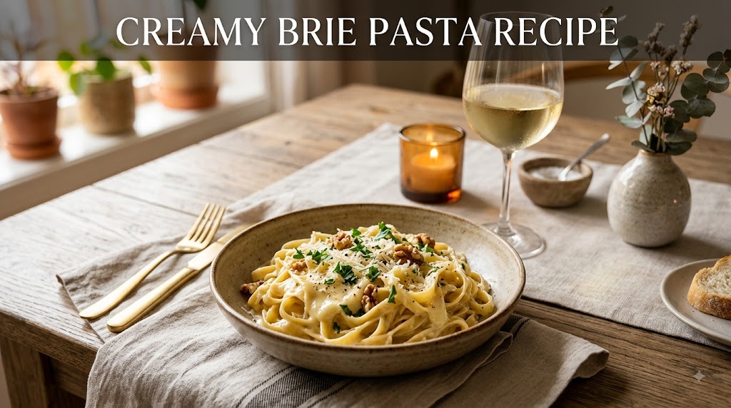 Creamy Brie Pasta Recipe 