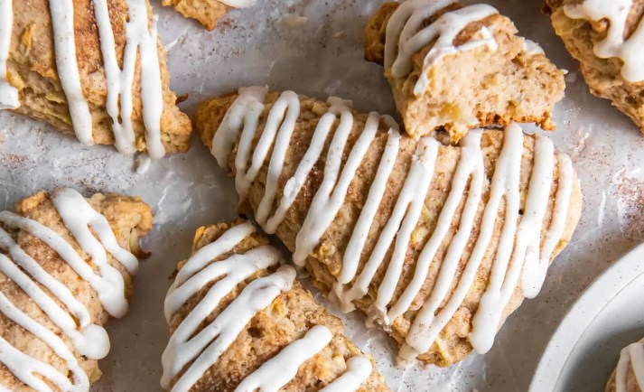easy apple cinnamon scones recipe