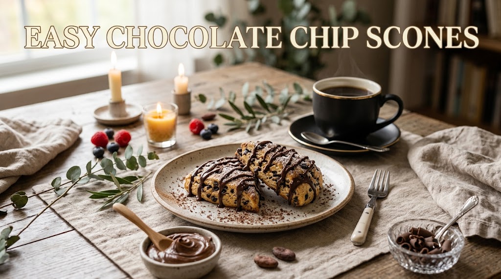  chocolate chip scones recipe 