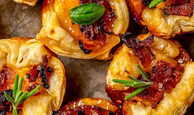 Puff Pastry Brie Bites recipe