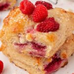 Raspberry White Chocolate Scones