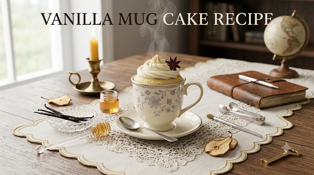 vanilla Mug Cake 