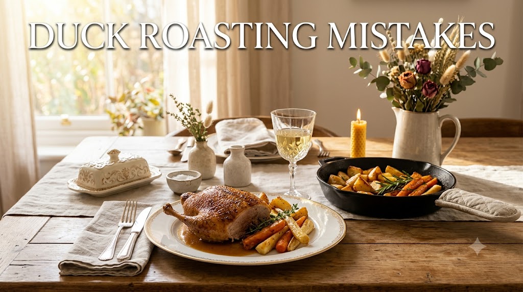 3 common duck roasting mistakes 