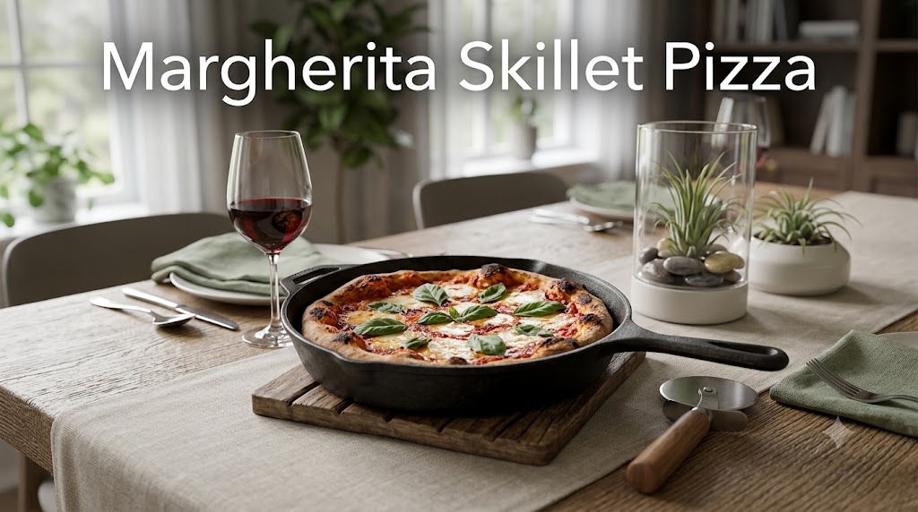 Margherita Skillet Pizza