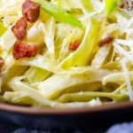 cabbage alfredo skillet