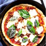 Margherita Skillet Pizza