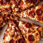 Cast Iron Pepperoni Skillet Pizza