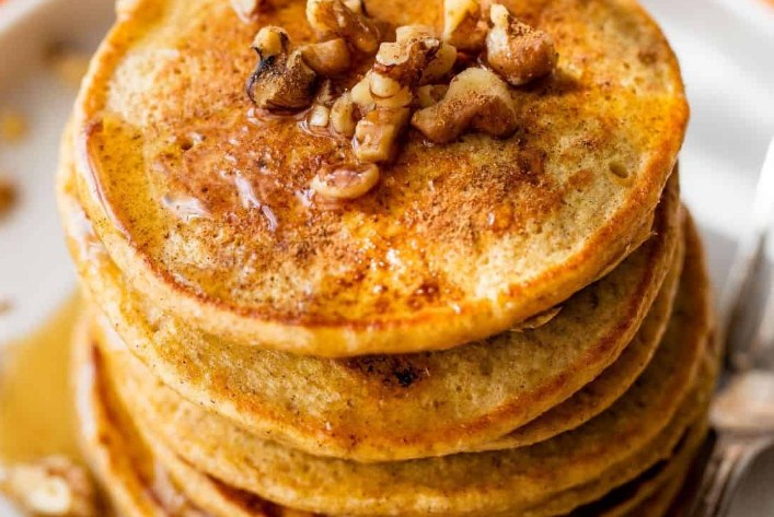 Pumpkin Protein Pancakes