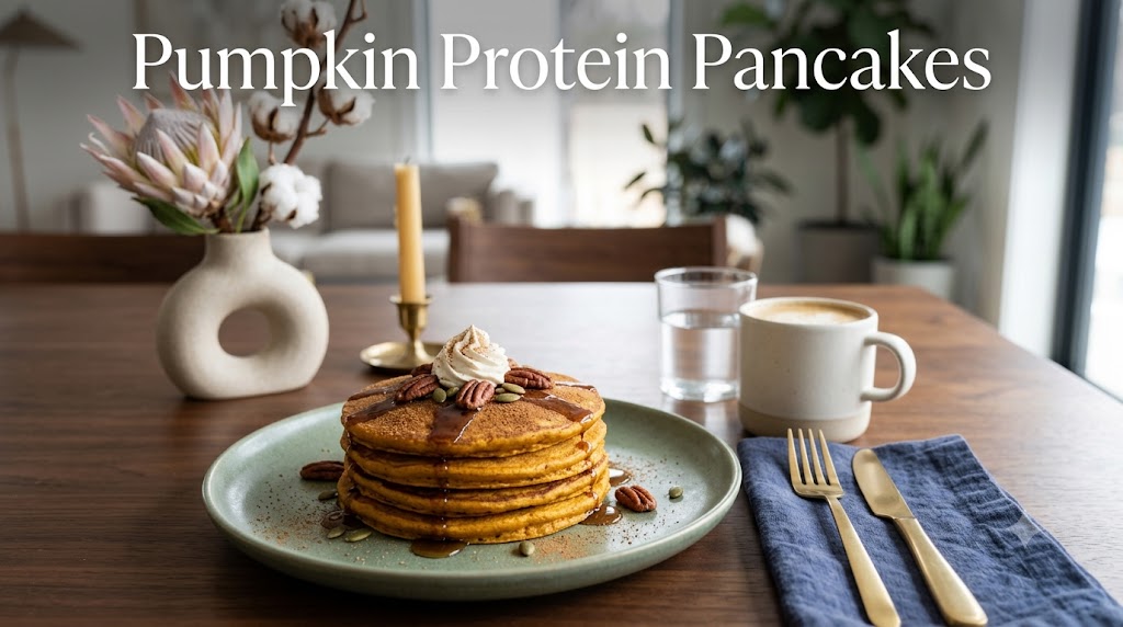Pumpkin Protein Pancakes