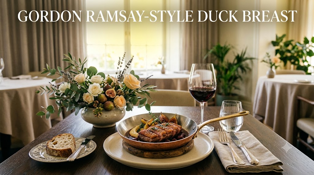 Gordon Ramsay-style  Duck Breast